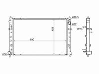 Радиатор Двигателя за 29 300 тг. в Шымкент