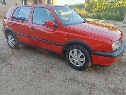 Volkswagen Golf 1994 года за 650 000 тг. в Шымкент – фото 5