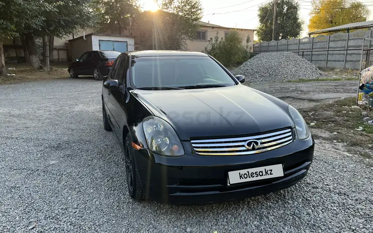 Infiniti G35 2004 годаүшін4 000 000 тг. в Алматы