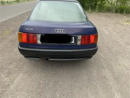 Audi 80 1989 года за 700 000 тг. в Караганда – фото 3