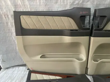 Обшивки дверей комплект Toyota Alphard с 2002-08 г. В. Из Японии за 60 000 тг. в Караганда – фото 3