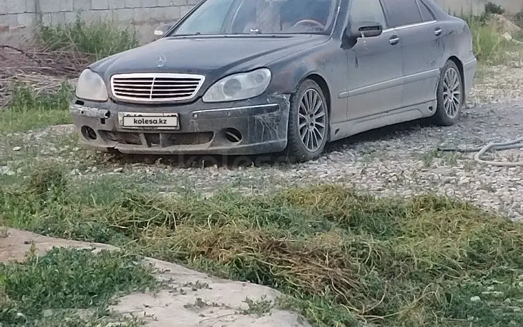 Mercedes-Benz S 320 2002 годаүшін4 500 000 тг. в Шымкент