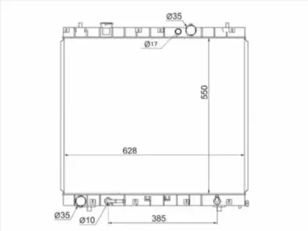 Радиатор за 33 700 тг. в Шымкент