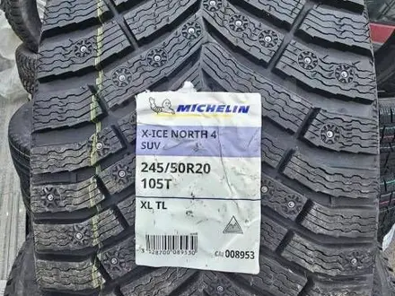 245 50 R20 Michelin X-ICE North 4 SUV, шип./2024 г. В за 1 450 000 тг. в Караганда