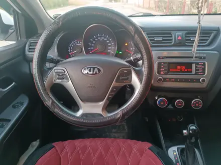 Kia Rio 2017 года за 6 600 000 тг. в Кызылорда – фото 15