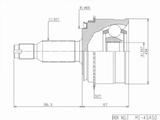 Граната, Шрус передний наружний за 34 900 тг. в Караганда
