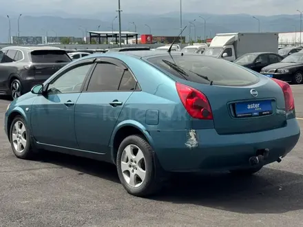 Nissan Primera 2002 года за 1 240 000 тг. в Алматы – фото 4
