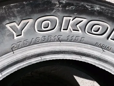 1 летняя шина Yokohama 275/65/17 за 29 990 тг. в Астана – фото 7