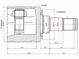 Шрус внутренний, граната внутреняяүшін16 950 тг. в Астана