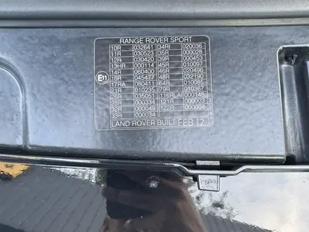 Land Rover Range Rover Sport 2012 года за 14 000 000 тг. в Алматы – фото 17