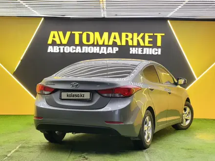 Hyundai Elantra 2014 года за 5 900 000 тг. в Астана – фото 4