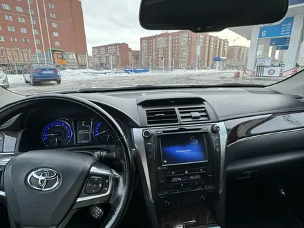 Toyota Camry 2017 года за 13 000 000 тг. в Астана – фото 19