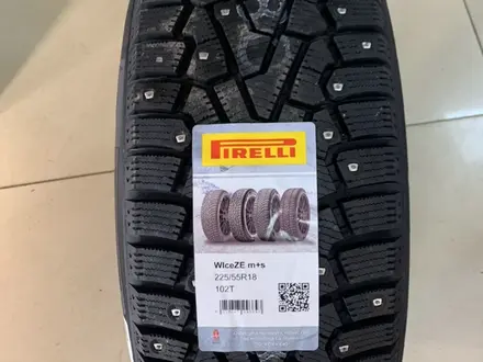 225/55 R18 Pirelli шипованные XL WIceZE 102T за 90 000 тг. в Астана