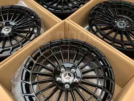 Комплект новых кованных дисков на Mercedes-Benz S222 S223 20 5 112 за 1 100 000 тг. в Караганда – фото 3