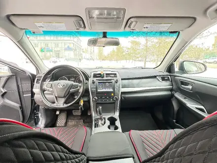 Toyota Camry 2015 года за 10 500 000 тг. в Астана – фото 9