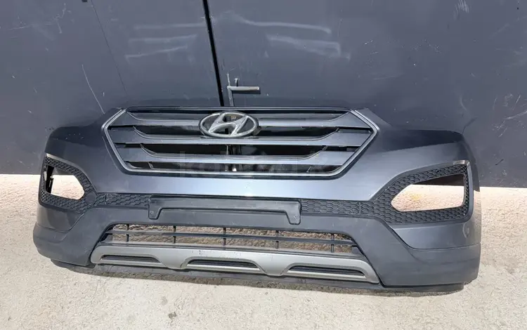 Передний бампер на Hyundai Santa Fe DM оригиналүшін10 000 тг. в Актобе
