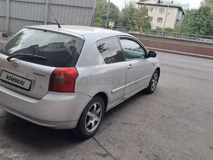 Toyota Corolla 2002 года за 2 300 000 тг. в Алматы – фото 4