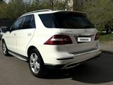 Mercedes-Benz ML 350 2013 годаүшін15 000 000 тг. в Астана – фото 3