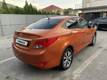 Hyundai Accent 2014 года за 4 950 000 тг. в Алматы – фото 10