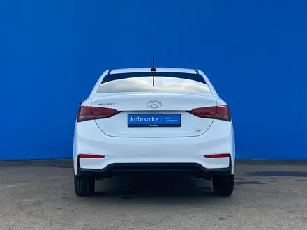 Hyundai Accent 2019 года за 7 750 000 тг. в Алматы – фото 4