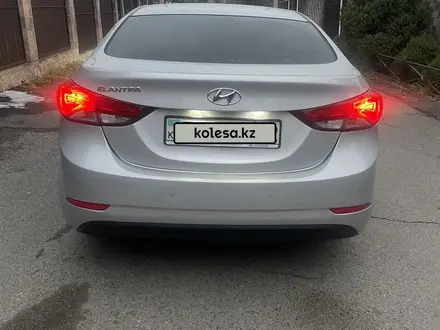 Hyundai Elantra 2015 года за 6 500 000 тг. в Алматы – фото 2