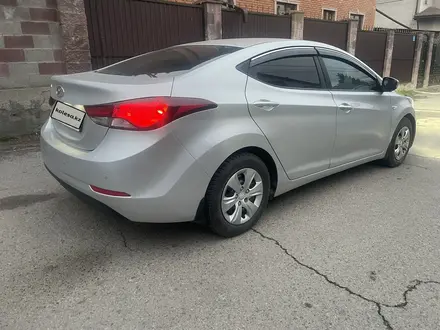 Hyundai Elantra 2015 года за 6 500 000 тг. в Алматы – фото 3