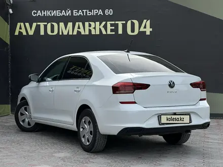 Volkswagen Polo 2021 года за 6 400 000 тг. в Актобе – фото 4