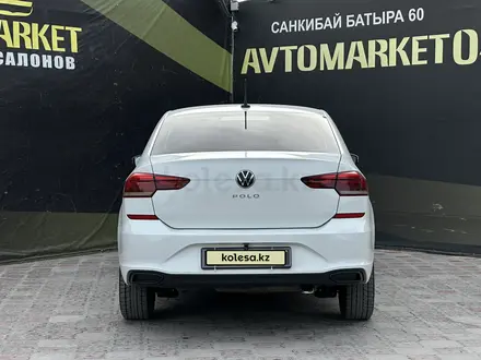 Volkswagen Polo 2021 года за 6 400 000 тг. в Актобе – фото 5