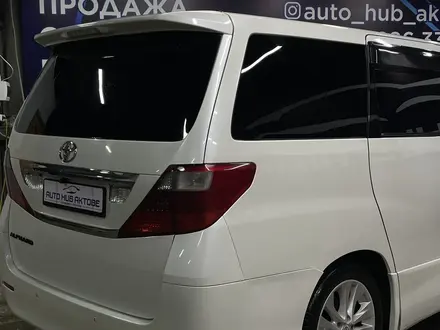 Toyota Alphard 2008 года за 10 200 000 тг. в Актобе – фото 9