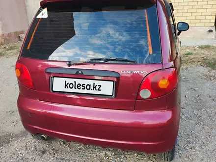 Daewoo Matiz 2008 года за 1 400 000 тг. в Костанай – фото 3