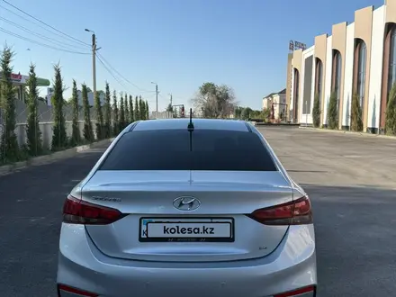 Hyundai Solaris 2019 года за 5 500 000 тг. в Тараз – фото 11