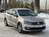 Volkswagen Polo 2016 года за 5 100 000 тг. в Алматы – фото 3