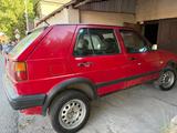 Volkswagen Golf 1989 годаүшін1 100 000 тг. в Шымкент
