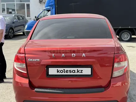 ВАЗ (Lada) Granta 2190 2020 года за 4 500 000 тг. в Костанай – фото 5