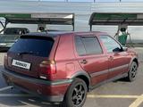 Volkswagen Golf 1993 годаүшін1 350 000 тг. в Алматы – фото 3