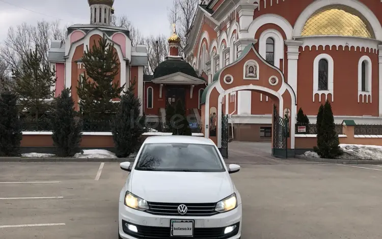 Volkswagen Polo 2019 года за 7 200 000 тг. в Алматы