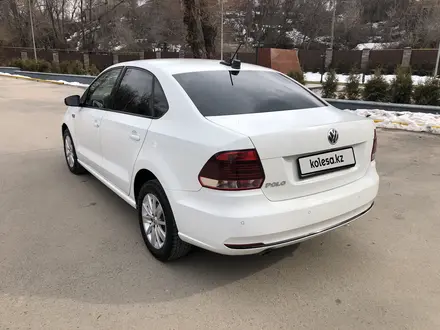 Volkswagen Polo 2019 года за 7 200 000 тг. в Алматы – фото 8