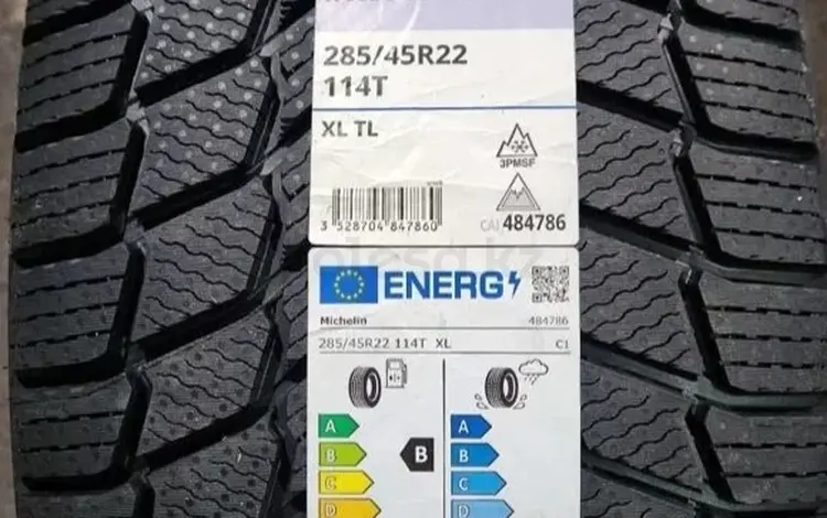 Michelin X-Ice Snow SUV 285/45 R22 114T ДОСТАВКА 24 ЧАСАfor480 000 тг. в Алматы