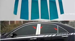 Хромированные накладки на дверные стойки для Toyota Camry v40 за 9 000 тг. в Алматы