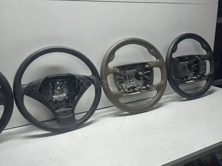 Руль BMW E65 E66 оригинал (с airbag/без подушки) за 38 000 тг. в Алматы – фото 2