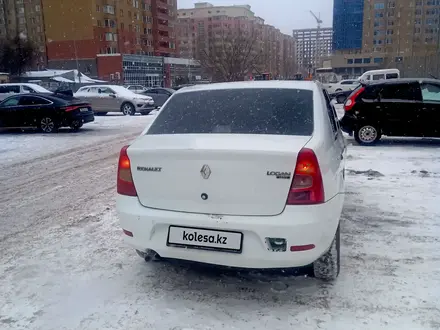 Renault Logan 2015 года за 3 200 000 тг. в Астана – фото 4