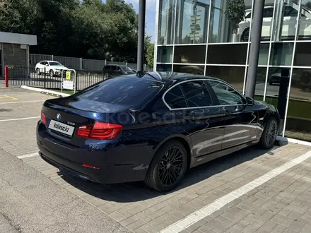 BMW 528 2010 года за 11 500 000 тг. в Алматы – фото 7