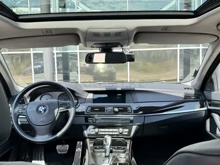 BMW 528 2010 года за 11 500 000 тг. в Алматы – фото 9