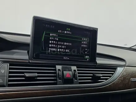 Audi A6 2012 года за 8 760 000 тг. в Алматы – фото 25