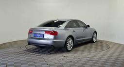 Audi A6 2012 годаүшін8 760 000 тг. в Алматы – фото 5