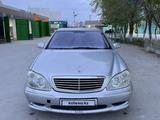 Mercedes-Benz S 500 2001 года за 4 000 000 тг. в Жанаозен – фото 2