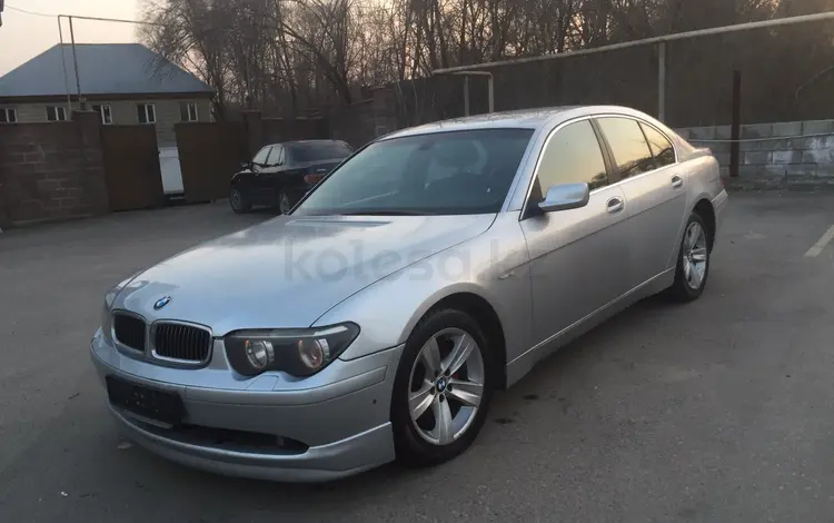 BMW 735 2003 годаүшін4 200 000 тг. в Алматы