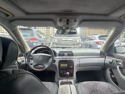 Mercedes-Benz S 500 2000 года за 3 800 000 тг. в Астана – фото 5