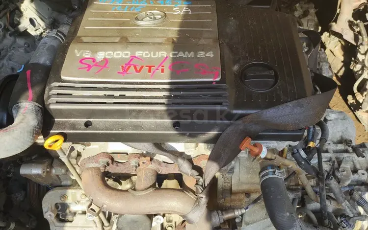 Двигатель 3, 0 л 1MZ-FE Lexus Rx300 (1MZ/2GR/2AZ/3GR/4GR/1GR/2TR/3UR/1UR) за 340 000 тг. в Астана