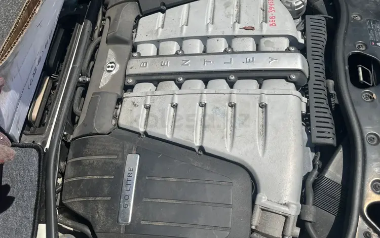 Двигатель 6.0 битурбо Bentley за 2 777 000 тг. в Алматы